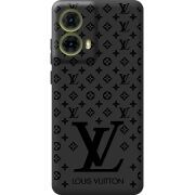 Черный чехол BoxFace Motorola G85 LV Style