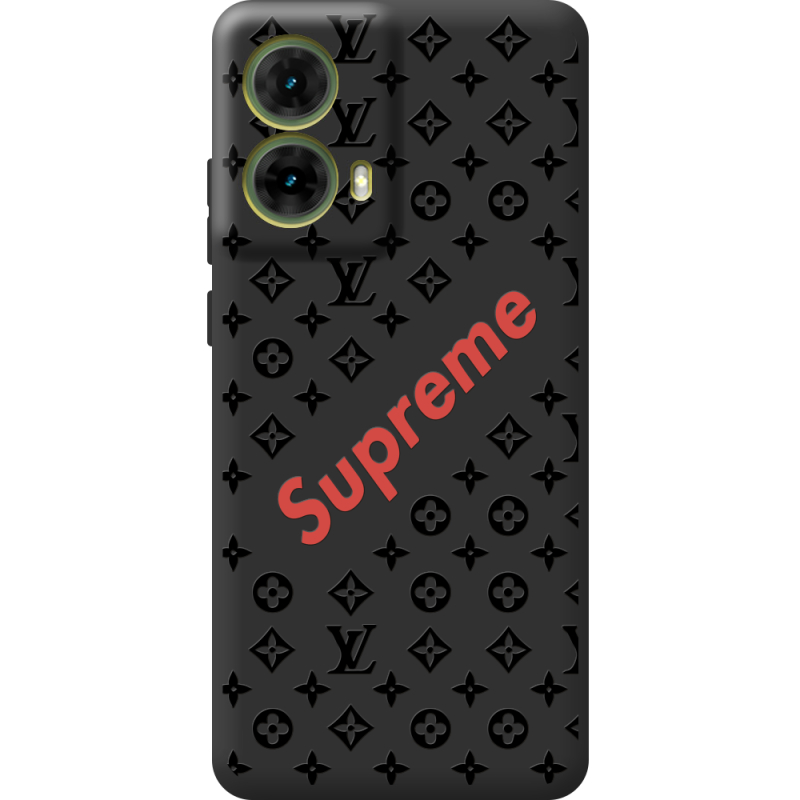 Черный чехол BoxFace Motorola G85 Style S