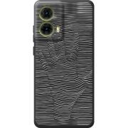 Черный чехол BoxFace Motorola G85 Optical Hand