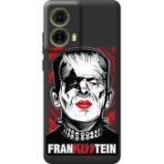 Черный чехол BoxFace Motorola G85 Frankisstein