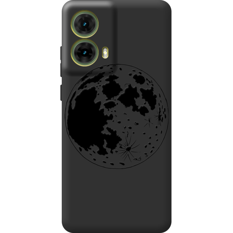 Черный чехол BoxFace Motorola G85 Planet