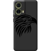 Черный чехол BoxFace Motorola G85 Eagle