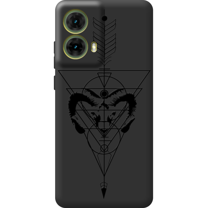 Черный чехол BoxFace Motorola G85 