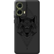 Черный чехол BoxFace Motorola G85 