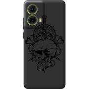 Черный чехол BoxFace Motorola G85 