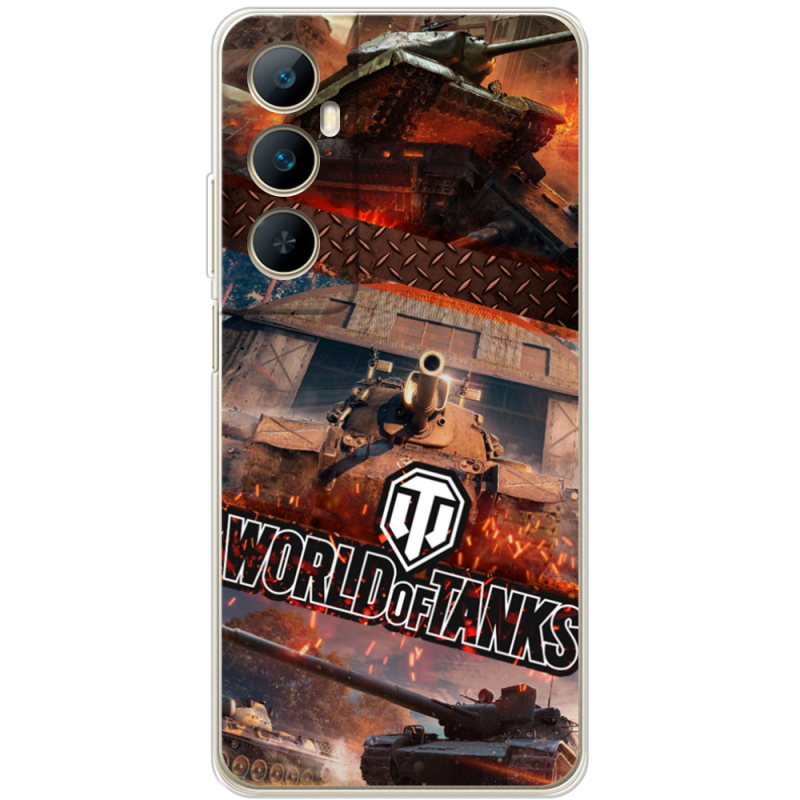 Чехол BoxFace Realme C65 World Of Tanks