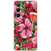 Чехол BoxFace Realme C65 Tropical Flowers