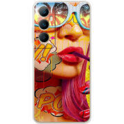 Чехол BoxFace Realme C65 Yellow Girl Pop Art