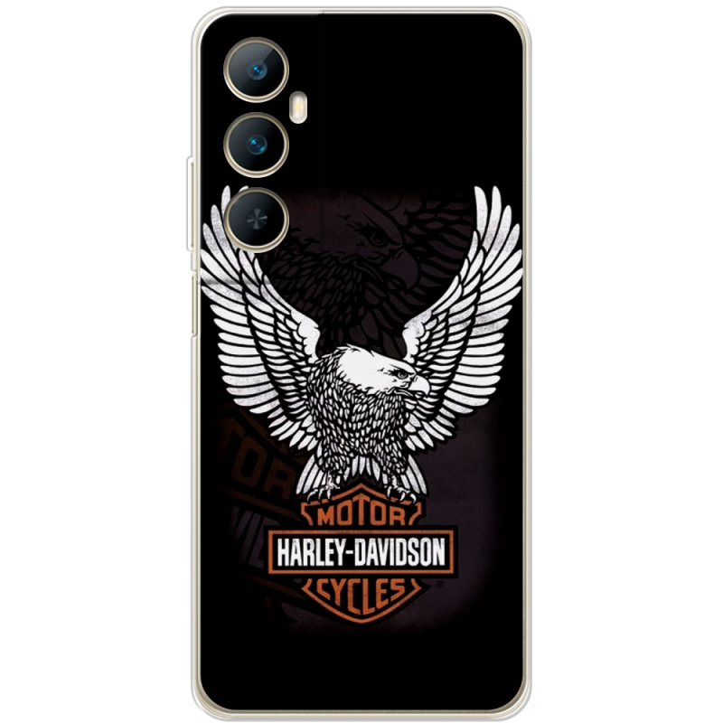 Чехол BoxFace Realme C65 Harley Davidson and eagle