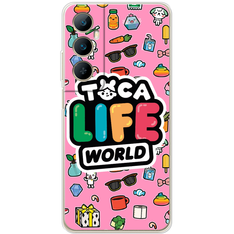 Чехол BoxFace Realme C65 Toca Boca Life World