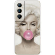 Чехол BoxFace Realme C65 Marilyn Monroe Bubble Gum