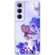 Чехол BoxFace Realme C65 Orchids and Butterflies