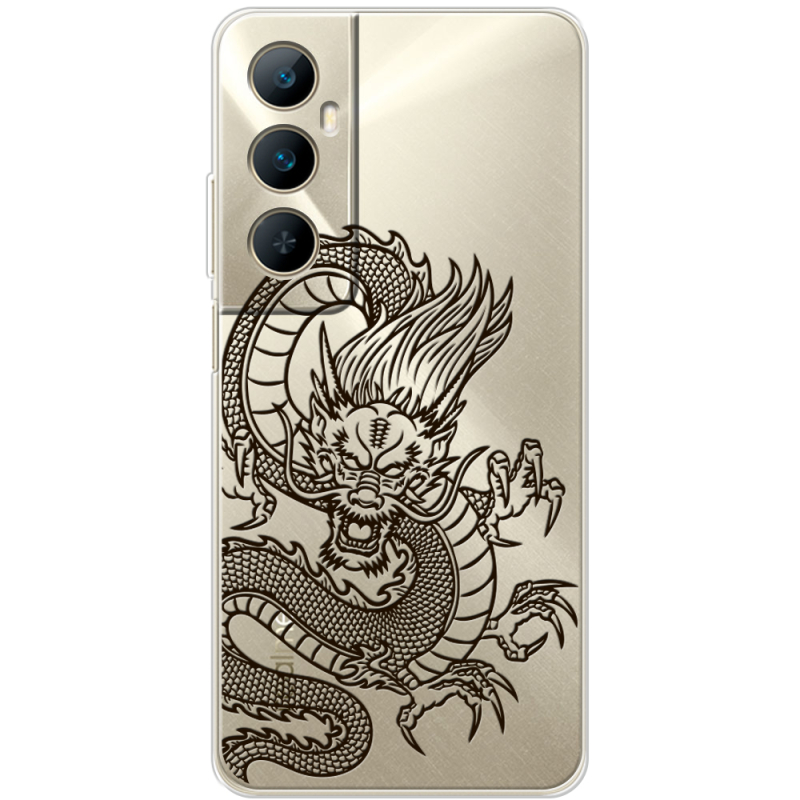 Прозрачный чехол BoxFace Realme C65 Chinese Dragon