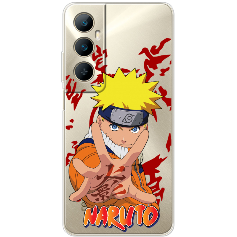 Прозрачный чехол BoxFace Realme C65 Naruto