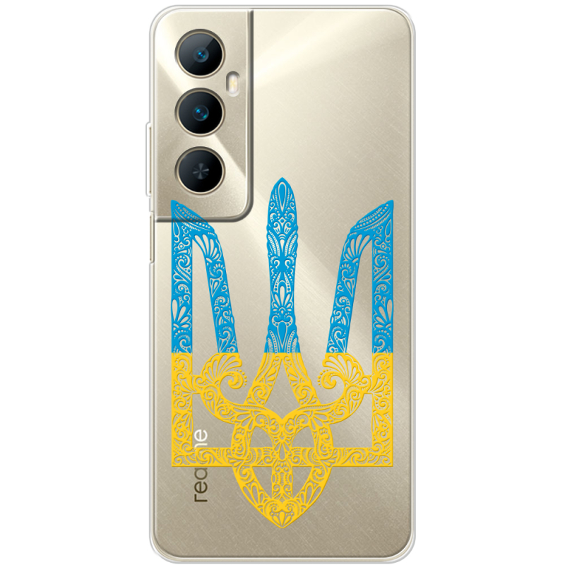 Прозрачный чехол BoxFace Realme C65 Gold Trident