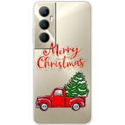 Прозрачный чехол BoxFace Realme C65 Holiday Car