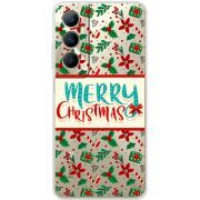 Прозрачный чехол BoxFace Realme C65 Vintage Christmas Pattern