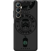 Черный чехол BoxFace Realme C65 Dark Coffee