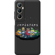 Черный чехол BoxFace Realme C65 Among Us Impostors