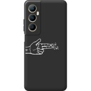 Черный чехол BoxFace Realme C65 Pew Pew