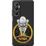 Черный чехол BoxFace Realme C65 NASA Spaceship