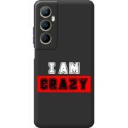 Черный чехол BoxFace Realme C65 I'm Crazy