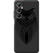 Черный чехол BoxFace Realme C65 Owl