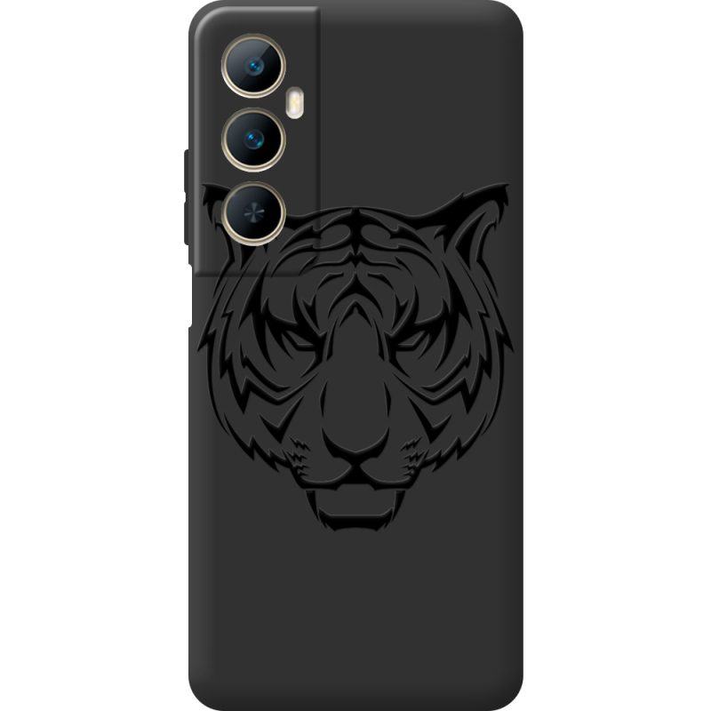 Черный чехол BoxFace Realme C65 Tiger