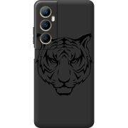 Черный чехол BoxFace Realme C65 Tiger