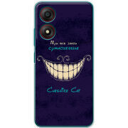 Чехол BoxFace ZTE Blade A34 Cheshire Cat