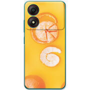 Чехол BoxFace ZTE Blade A34 Yellow Mandarins