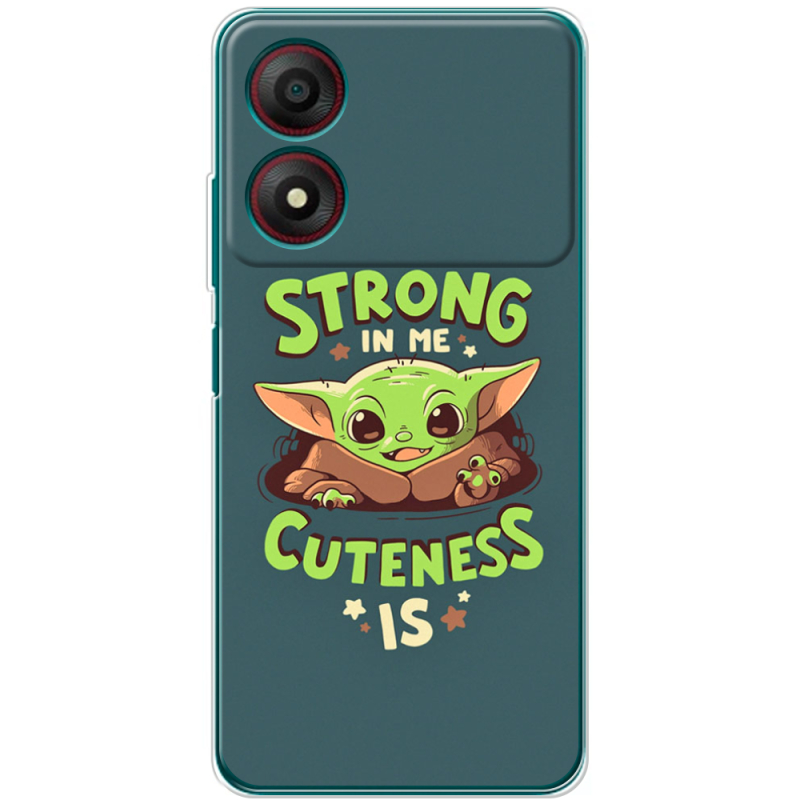 Чехол BoxFace ZTE Blade A34 Strong in me Cuteness is