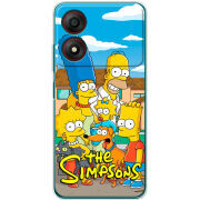 Чехол BoxFace ZTE Blade A34 The Simpsons