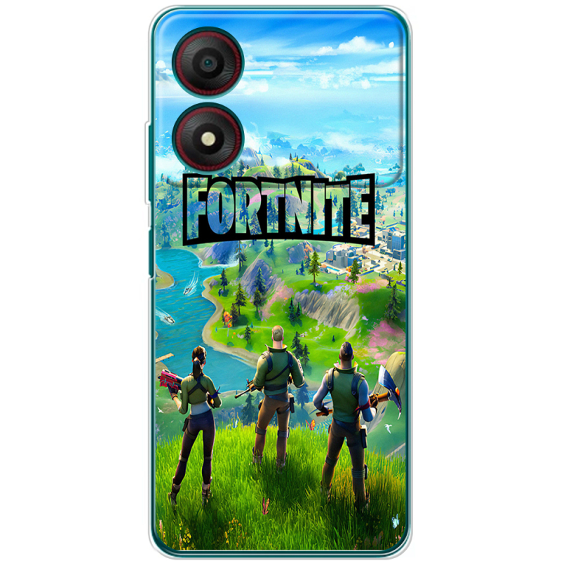 Чехол BoxFace ZTE Blade A34 Fortnite