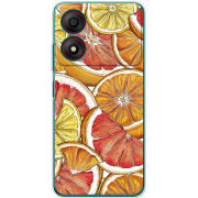 Чехол BoxFace ZTE Blade A34 Citrus Pattern