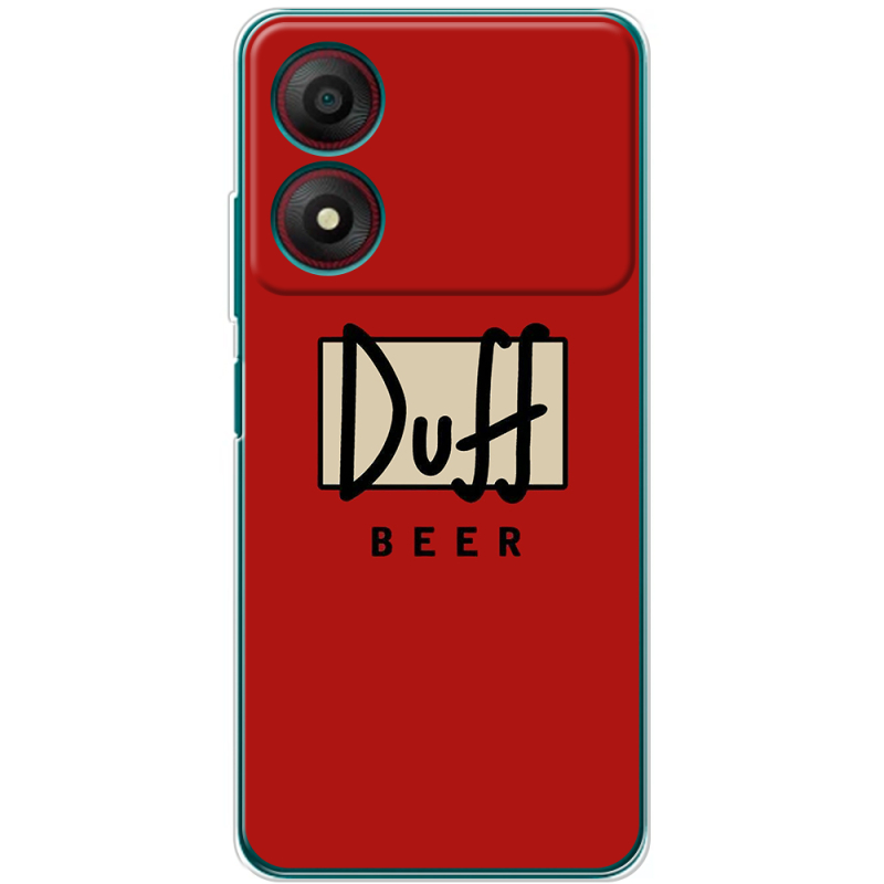 Чехол BoxFace ZTE Blade A34 Duff beer