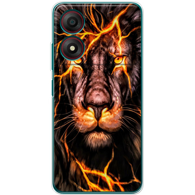 Чехол BoxFace ZTE Blade A34 Fire Lion