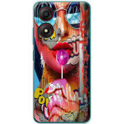 Чехол BoxFace ZTE Blade A34 Colorful Girl