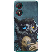 Чехол BoxFace ZTE Blade A34 Owl Woman