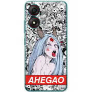 Чехол BoxFace ZTE Blade A34 Ahegao