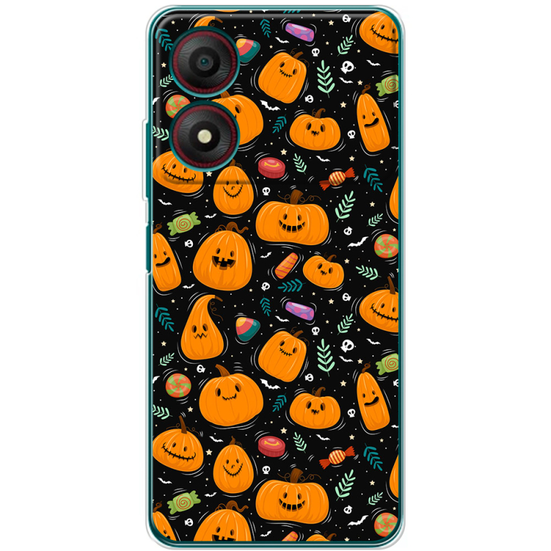 Чехол BoxFace ZTE Blade A34 Cute Halloween