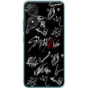 Чехол BoxFace ZTE Blade A34 Stray Kids автограф