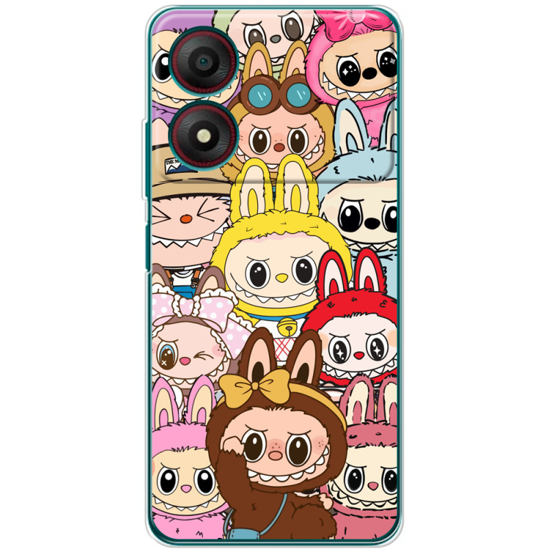 Чехол BoxFace ZTE Blade A34 Labubu