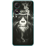 Чехол BoxFace ZTE Blade A34 Smokey Monkey