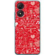 Чехол BoxFace ZTE Blade A34 Happy Valentines