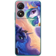 Чехол BoxFace ZTE Blade A34 My Little Pony Rarity  Princess Luna