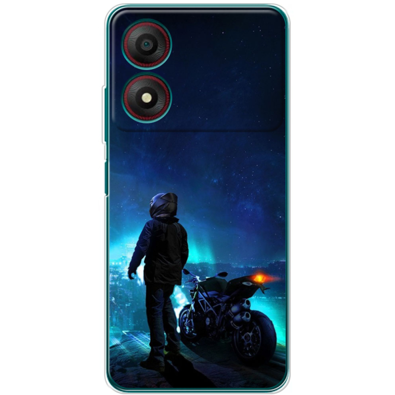 Чехол BoxFace ZTE Blade A34 Motorcyclist