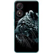 Чехол BoxFace ZTE Blade A34 Leopard