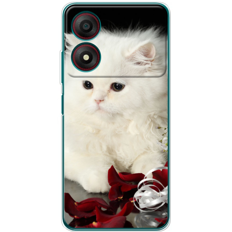 Чехол BoxFace ZTE Blade A34 Fluffy Cat