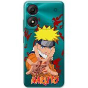 Прозрачный чехол BoxFace ZTE Blade A34 Naruto